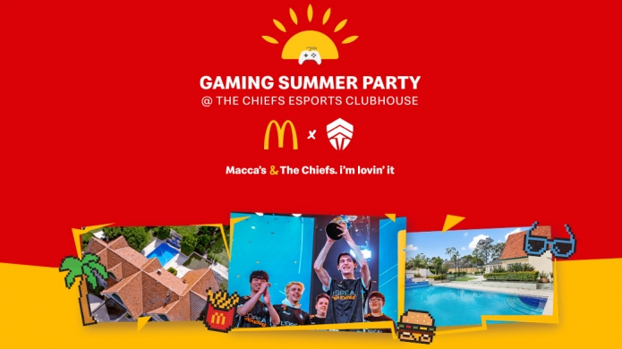 Play with Local Legends The Chiefs at the Epic Macca's Gaming Summer Party
