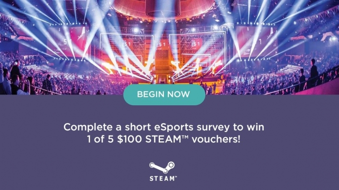 Win One of Five $100 Steam Vouchers